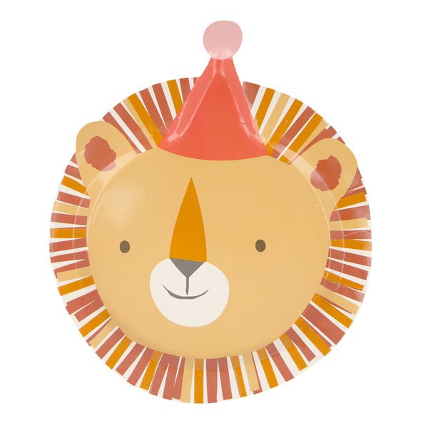Animal Parade Party Plates (8x)