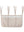 Hanging Organizer with 3 Pockets Morning Beige