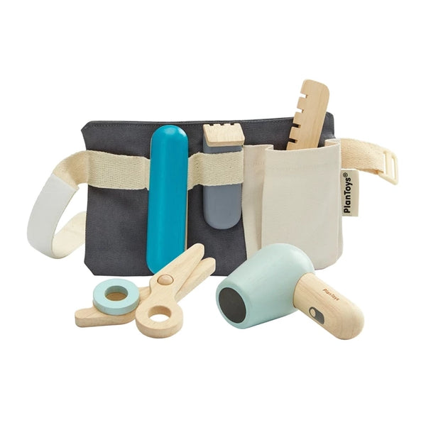 Wooden hairdresser playset 