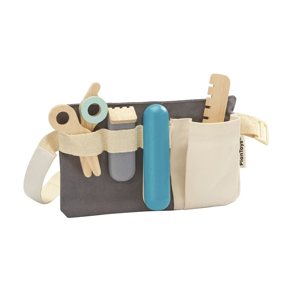 Wooden hairdresser playset 