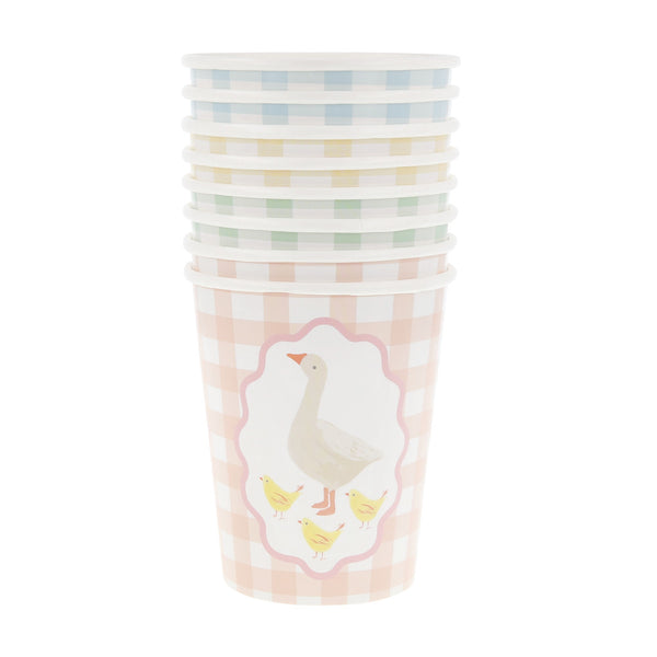 Little Animals Party Cups (8x)