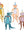 Animal Parade Party Decorations (4x)