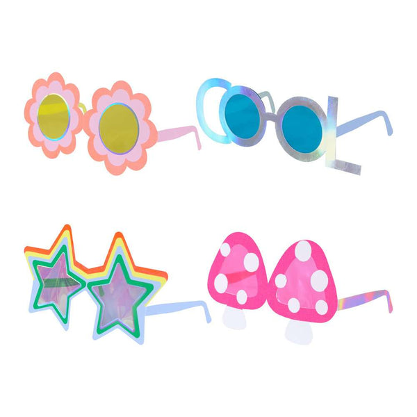 Happy Icons Party Glasses (4x)