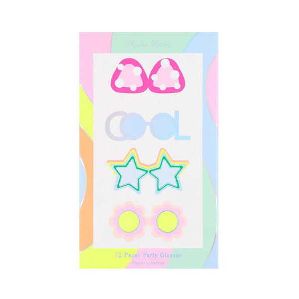 Happy Icons Party Glasses (4x)