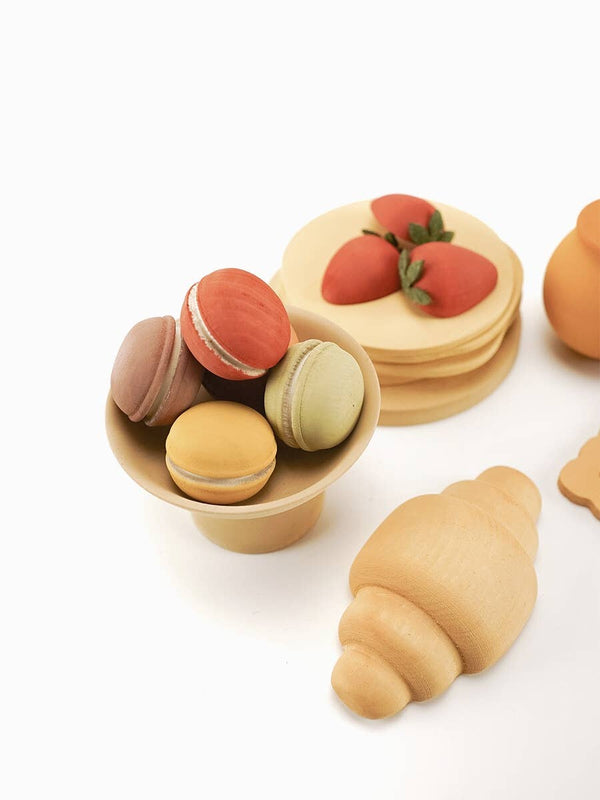 Wooden Dessert Toy Set
