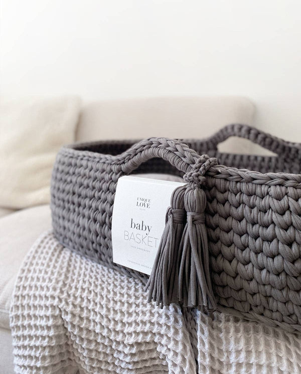 Baby basket cozy graphite