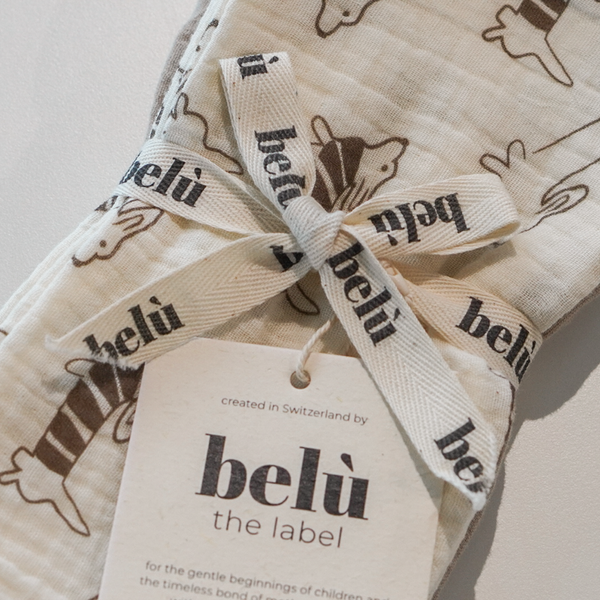 3-Pack Sausage Dog Muslin Gauze Cloths