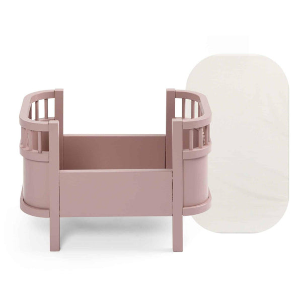 Sebra doll bed + mattress blossom pink
