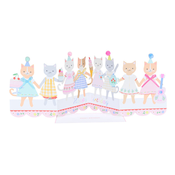 Kitten Club Birthday Card