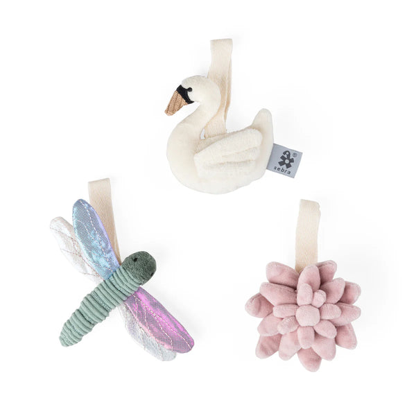 Activity toy flower/dragonfly/swan 
