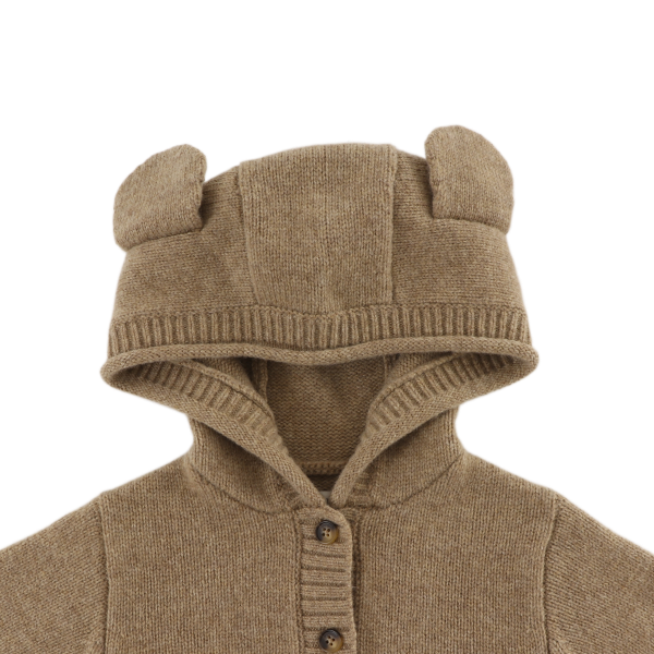 Matsie Merino Cardigan Bear