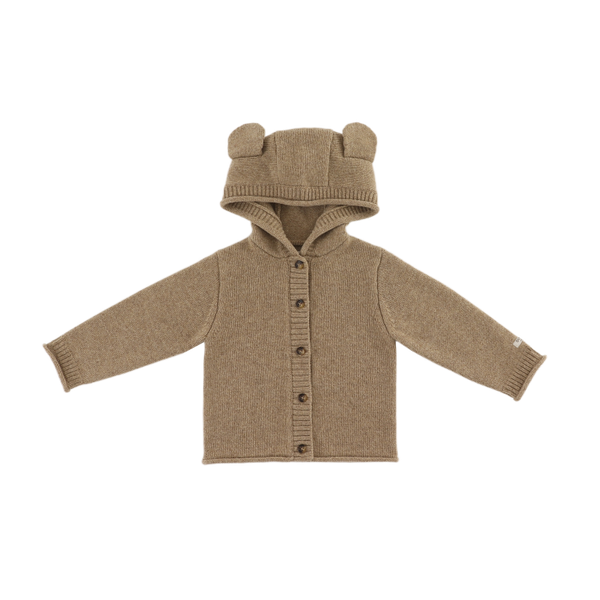 Matsie Merino Cardigan Bear