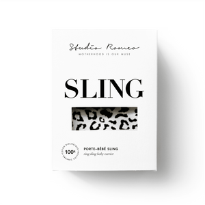 Ringverschluss des Studio Romeo Sling Babytragetuchs im Detail