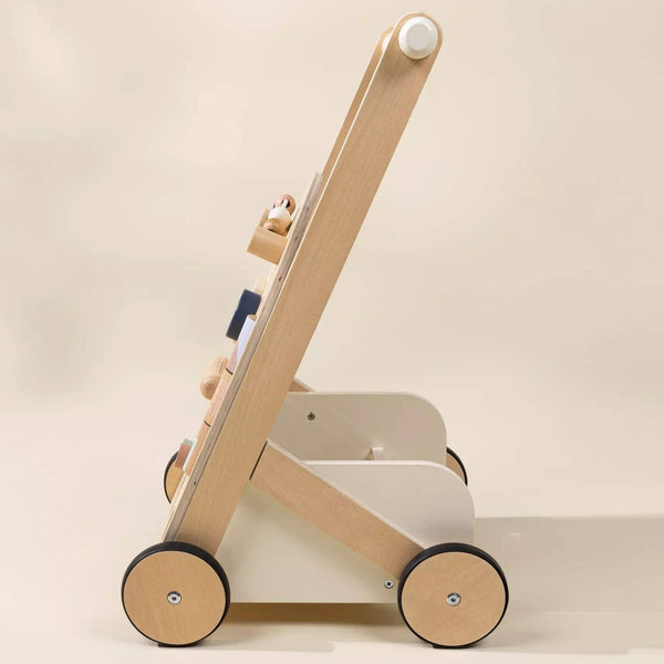 Wooden activity walker