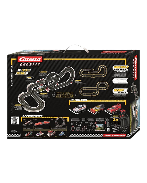 Carrera GO! Gotthard Race with bonus car