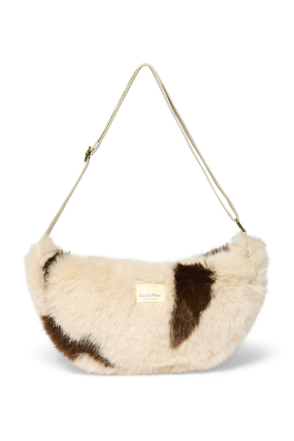 Faux Fur Adult Belt Bag Holy Cow