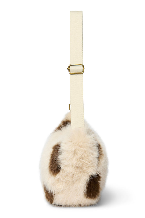 Faux Fur Adult Belt Bag Holy Cow