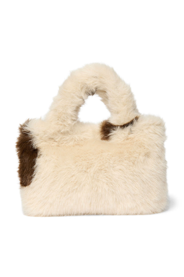 Faux Fur Mini Handbag Holy Cow