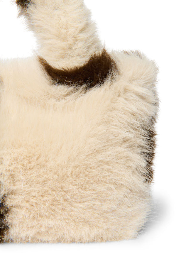 Faux Fur Mini Handbag Holy Cow