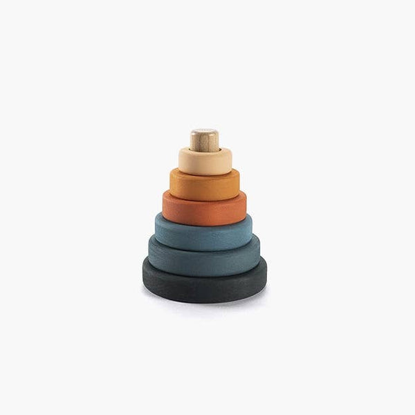 Mini wooden ring stackers Tropics