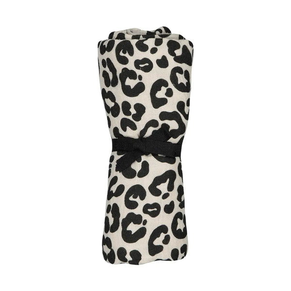 Bianca Swaddle Leopard Greige