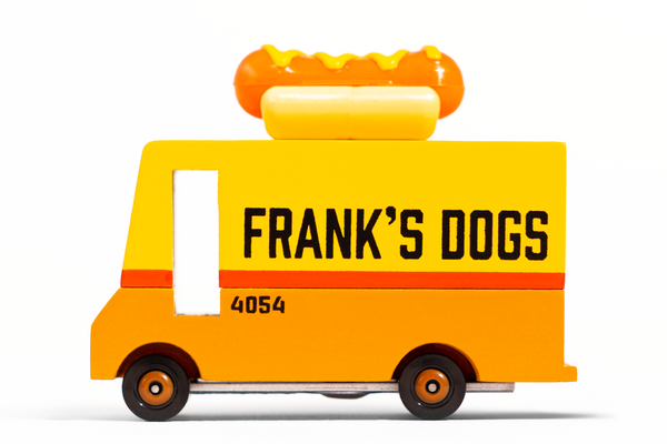 hot dog delivery truck