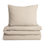 Muslin bedding set olive