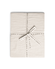 Muslin Fitted Sheet Sand