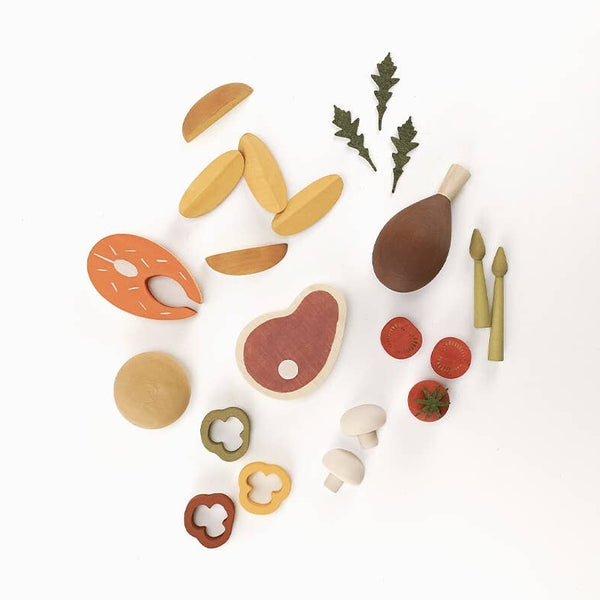 Wooden Dinner Toy Set