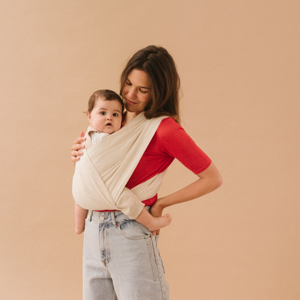 Knotless Baby Carrier Stripes Nude