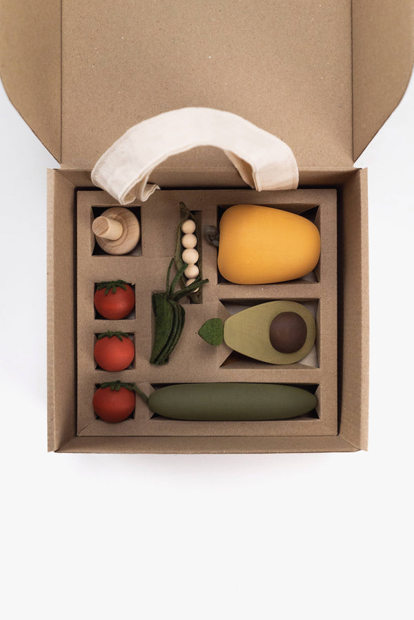 Wooden Salad Toy Set