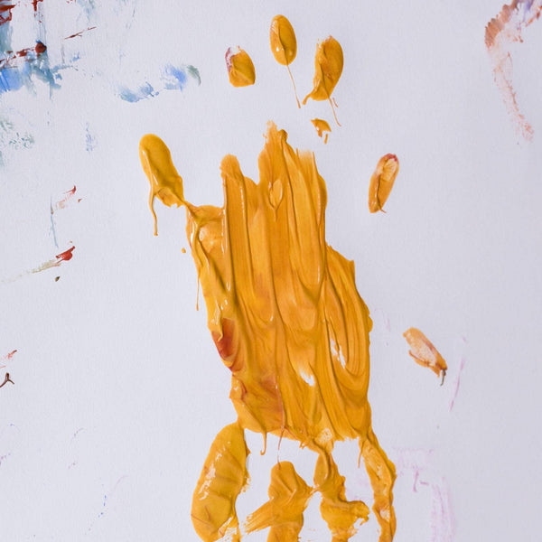 Set of 4 vegan organic finger paints "Luka"