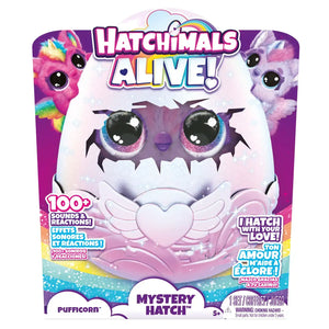 Hatchimals Secret Surprise Pufficorn Verpackung