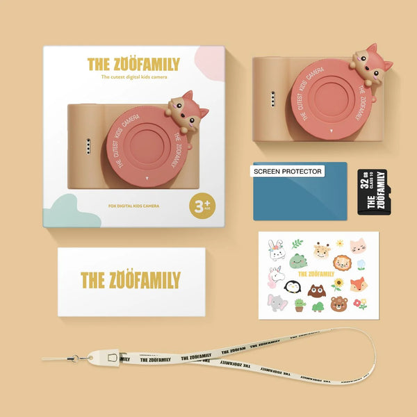 Kids Camera C5 Urban Zoo Fox