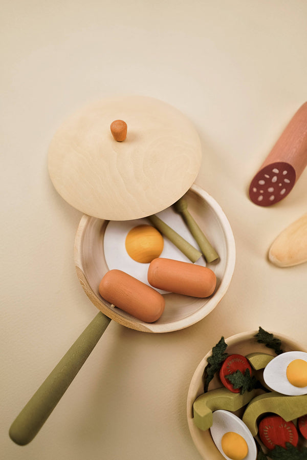 Wooden Breakfast Toy Set