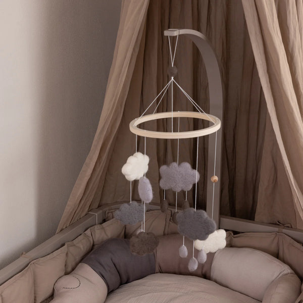 Wooden mobile holder Jetty Beige 