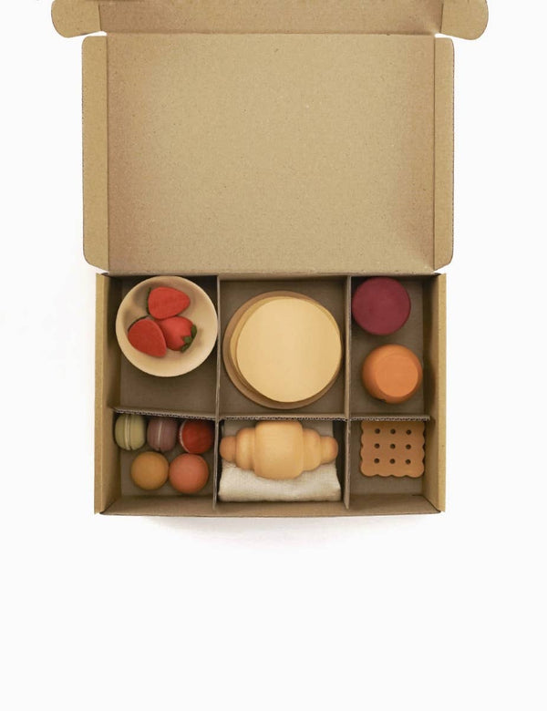 Wooden Dessert Toy Set