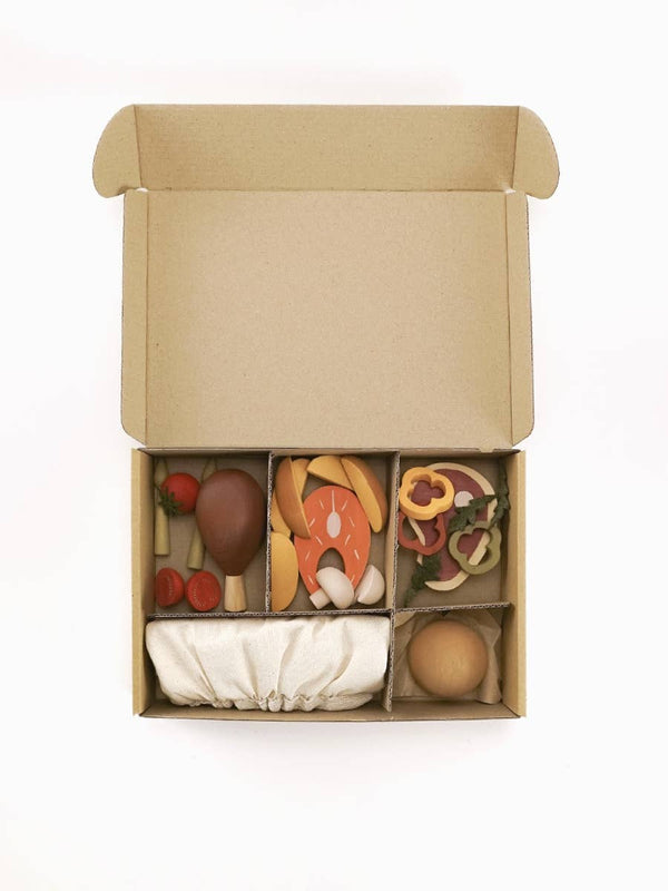 Wooden Dinner Toy Set