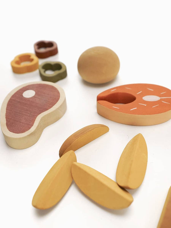 Wooden Dinner Toy Set