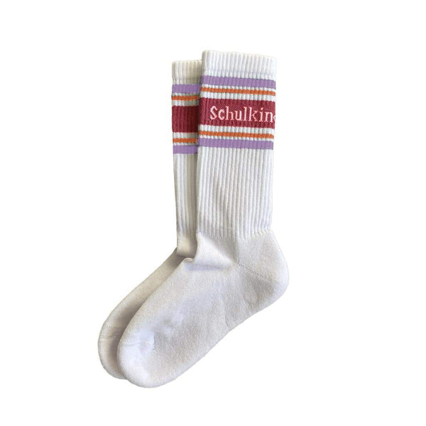 Socks school child lilac size. 31/34