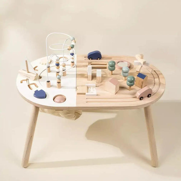 Wooden activity table