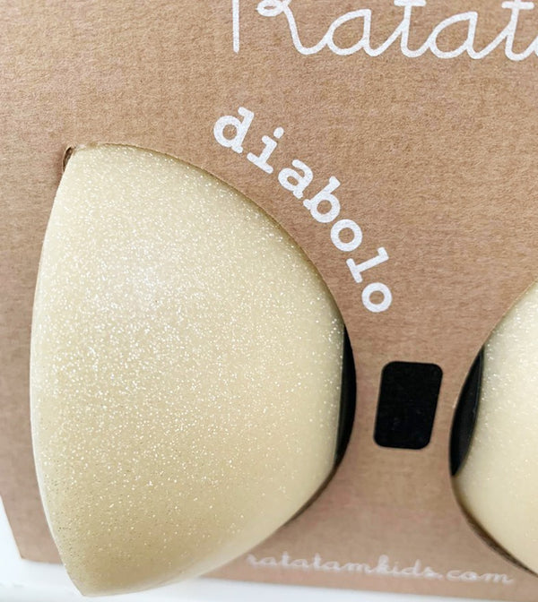 Beige Glitter Diabolo
