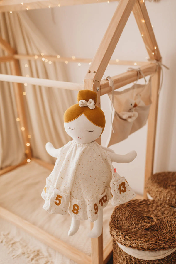 Advent calendar doll angel