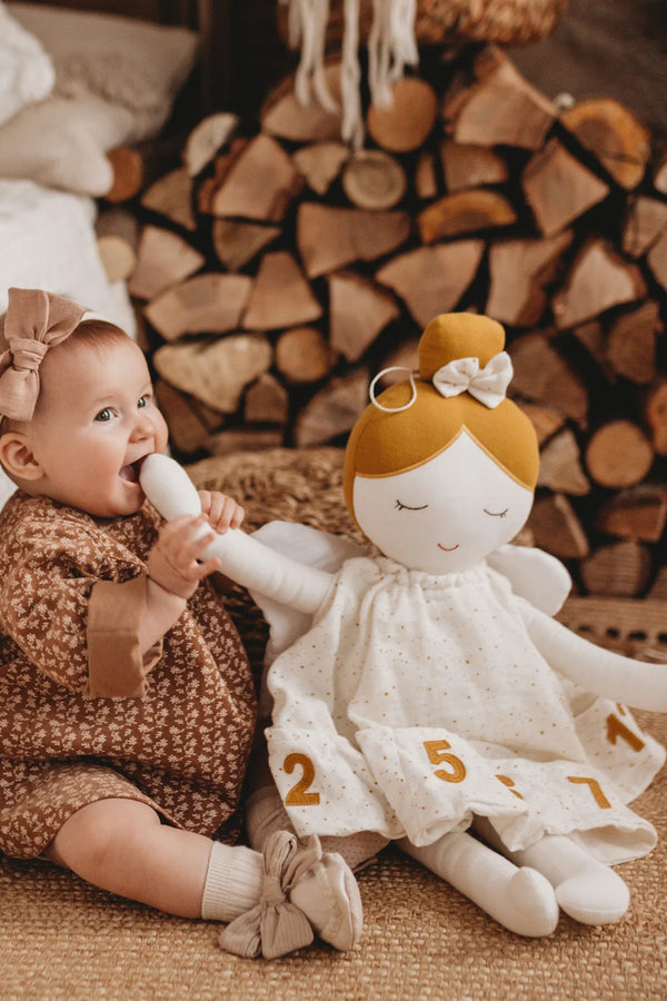 Advent calendar doll angel