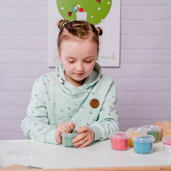 Set of 4 organic easy dough vegan "Yuki"