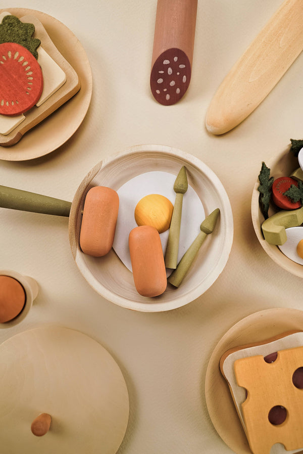 Wooden Breakfast Toy Set