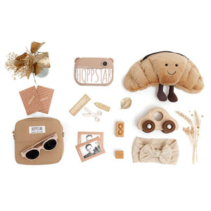 HOPPSTAR Artist Memo Almond Kamera mit Papierrollen