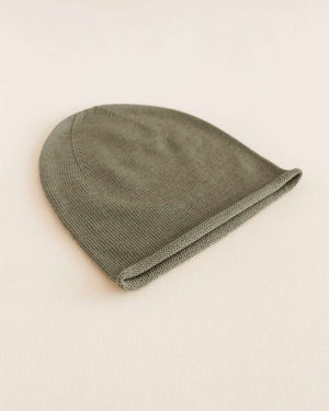Hvid Beanie Efa Artichoke, Rippenbund im Detail