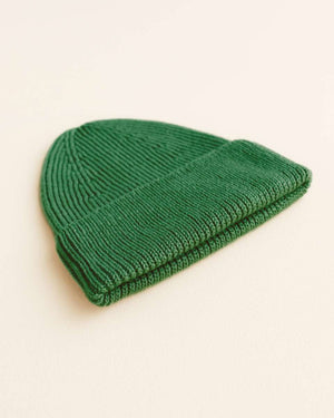 Rippstrick des Hvid Beanie Fonzie Grass
