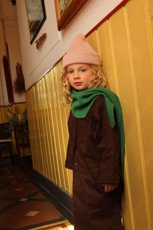 Fonzie Beanie Powder von Hvid im Winterlook